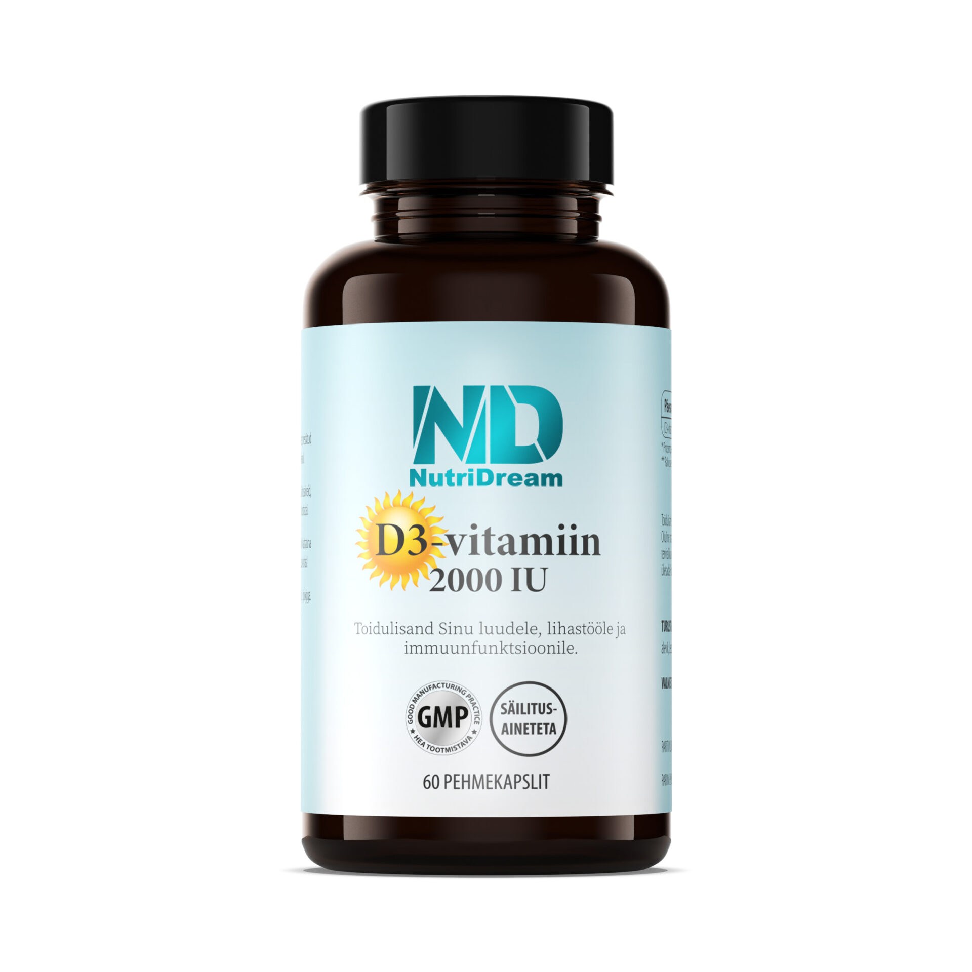 D3-vitamiin - Nutridream